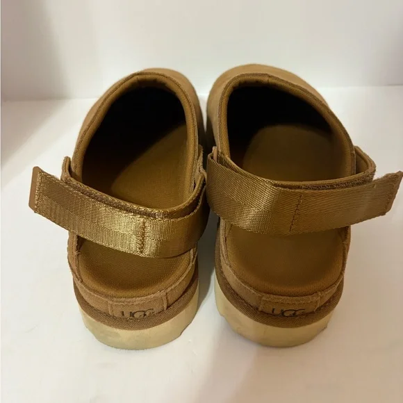 UGG Brown Suede Slip-On Loafers - Picture 5 of 8